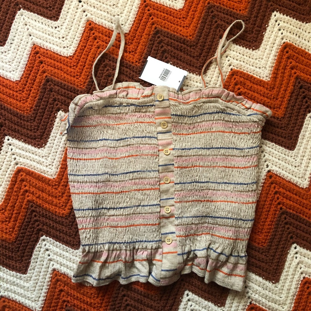 LUSH boho stretchy top